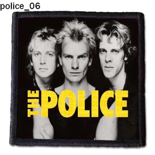 Police 06 - Small Printed Patch
