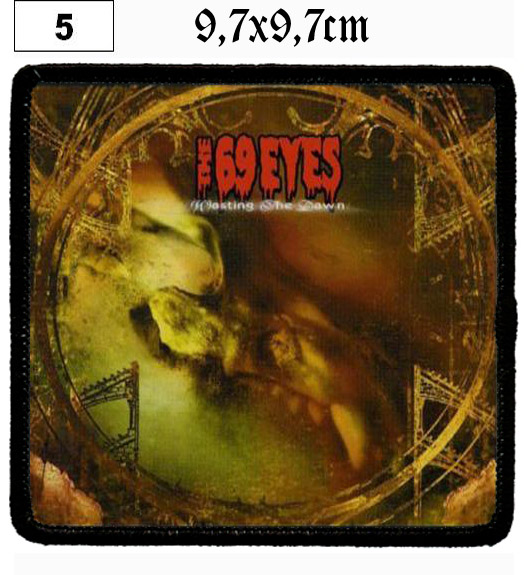 69 Eyes Wasting The Dawn (05) - Small Printed Patch
