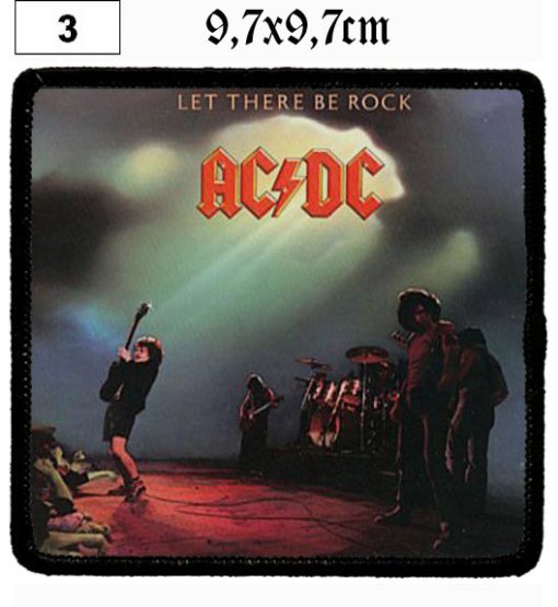 Ac Dc Let There Be Rock (03) - Small Printed Patch