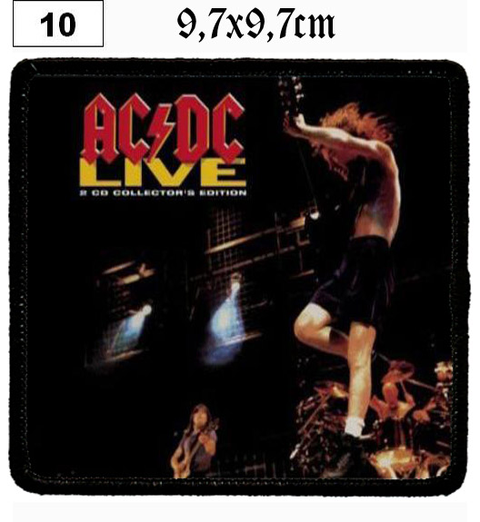 Ac Dc Live 2 (10) - Small Printed Patch