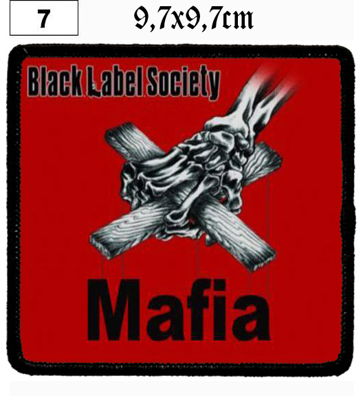 Black Label Society Mafia (07) - Small Printed Patch