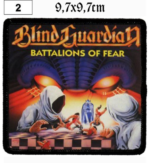 Blind Guardian Battalions Of Fear (02) - Small Printed Patch