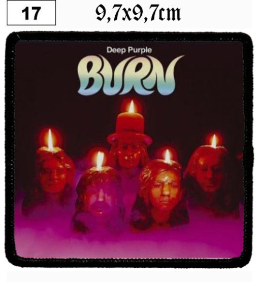 Deep Purple Burn (17) - Small Printed Patch