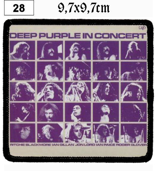 Deep Purple In Concert (28) - Small Printed Patch
