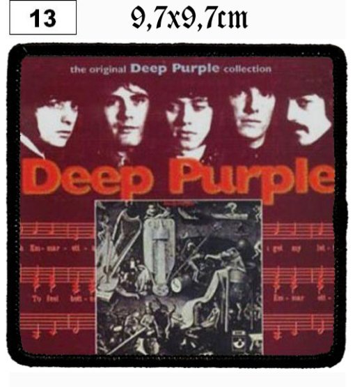 Deep Purple Collection (13) - Small Printed Patch