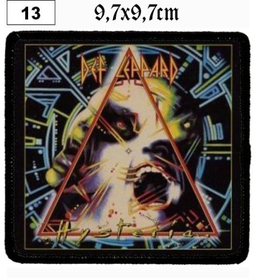 Def Leppard Hysteria (13) - Small Printed Patch