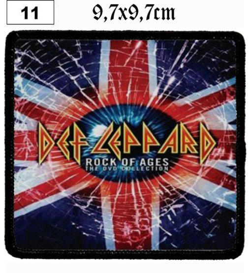 Def Leppard Rock Of Ages (11) - Small Printed Patch