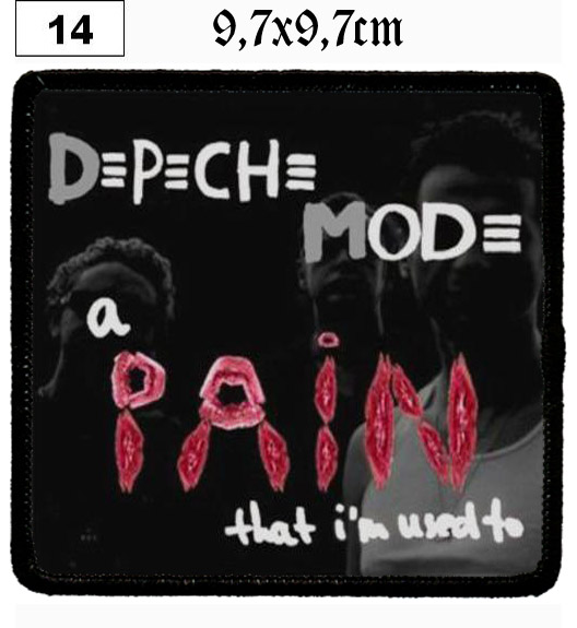 Depeche Mode Pain (14) - Small Printed Patch
