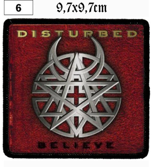 Disturbed Believe (06) - Small Printed Patch