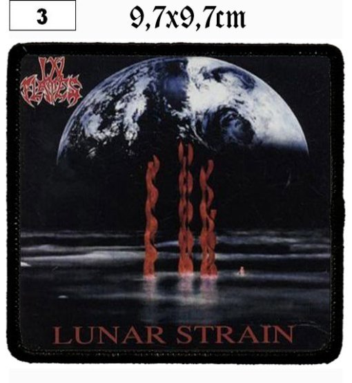 In Flames Lunar Strain (02) - Small Printed Patch