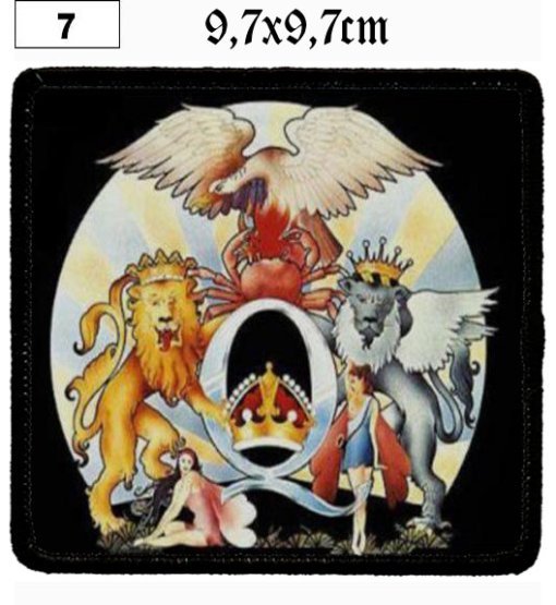 Queen A Day At The Races (07) - Small Printed Patch