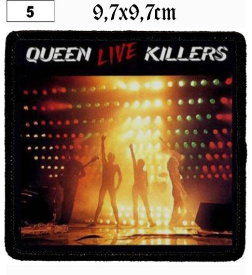 Queen Live Killers (05) - Small Printed Patch