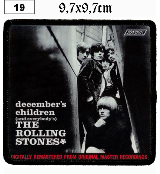 Rolling Stones December's Children (19) - Small Printed Patch