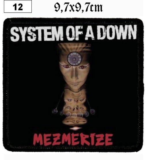 System Of A Down Mezmerize 2 (12) - Small Printed Patch