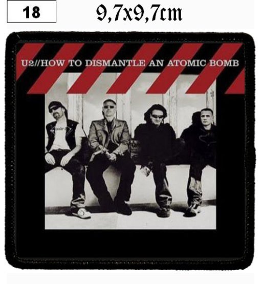 U2 How To Dismantle An Atomic Bomb (18) - Small Printed Patch