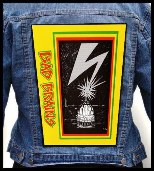 Bad Brains - Photo Quality Printed Back Patch