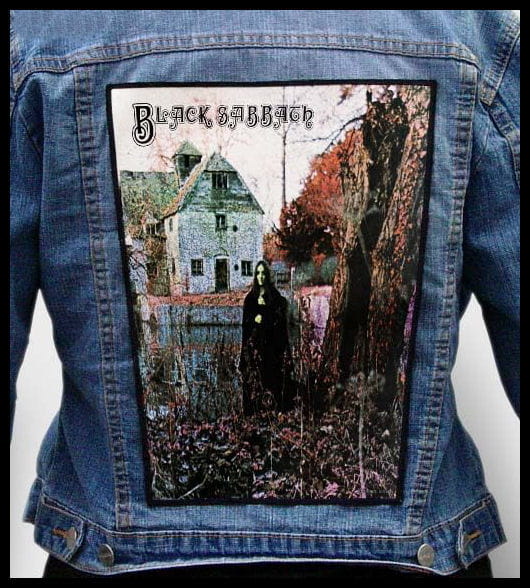 Black Sabbath Black Sabbath - Photo Quality Printed Back Patch