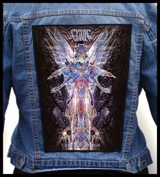 Cynic Traced In Air - Photo Quality Printed Back Patch