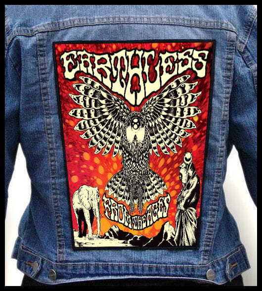 Earthless From The Ages - Photo Quality Printed Back Patch