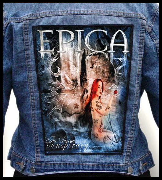 Epica The Divine Conspiracy - Photo Quality Printed Back Patch