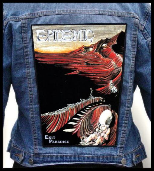 Epidemic Exit Paradise - Photo Quality Printed Back Patch