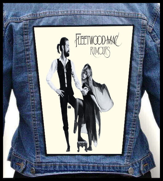 Fleetwood Mac Rumours - Photo Quality Printed Back Patch