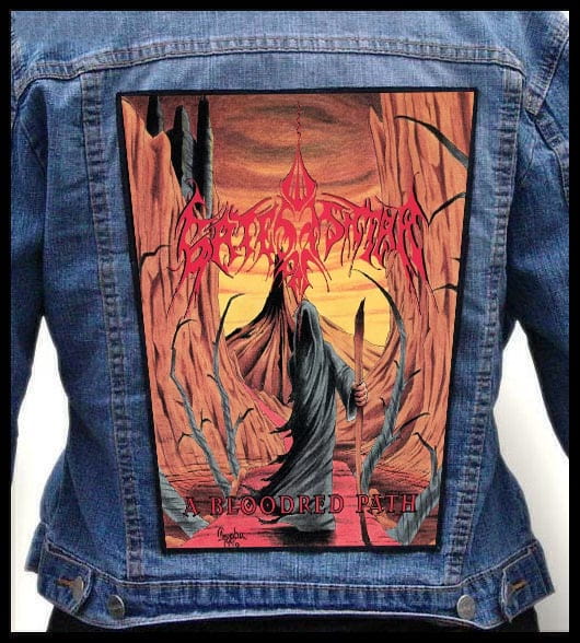 Gates Of Ishtar A Bloodred Path - Photo Quality Printed Back Patch