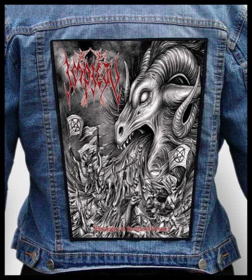 Impiety Worshippers Of The Seventh Tyranny - Photo Quality Printed Back Patch
