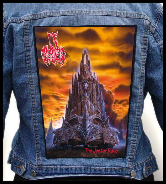 In Flames The Jester Race - Photo Quality Printed Back Patch
