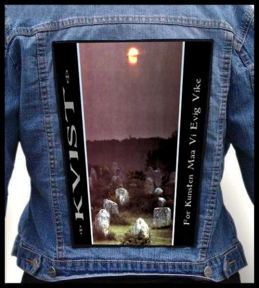 Kvist For Kunsten Maa Vi Evig Vike - Photo Quality Printed Back Patch