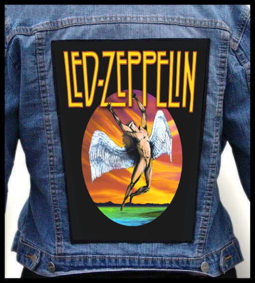 Led Zeppelin Icarus - Photo Quality Printed Back Patch