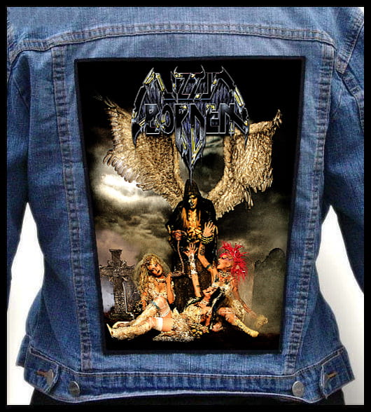 Lizzy Borden Appointment With Death - Photo Quality Printed Back Patch