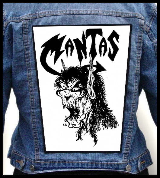 Mantas - Photo Quality Printed Back Patch