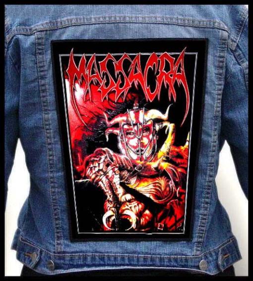 Massacra Enjoy The Violence - Photo Quality Printed Back Patch