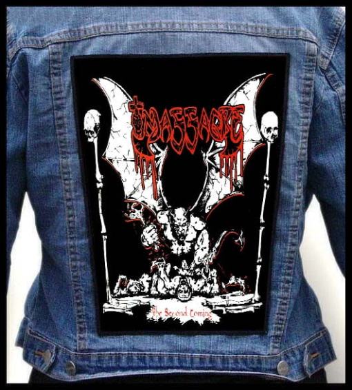 Massacre The Second Coming - Photo Quality Printed Back Patch