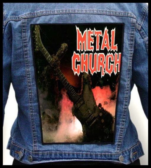 Metal Church Metal Church - Photo Quality Printed Back Patch