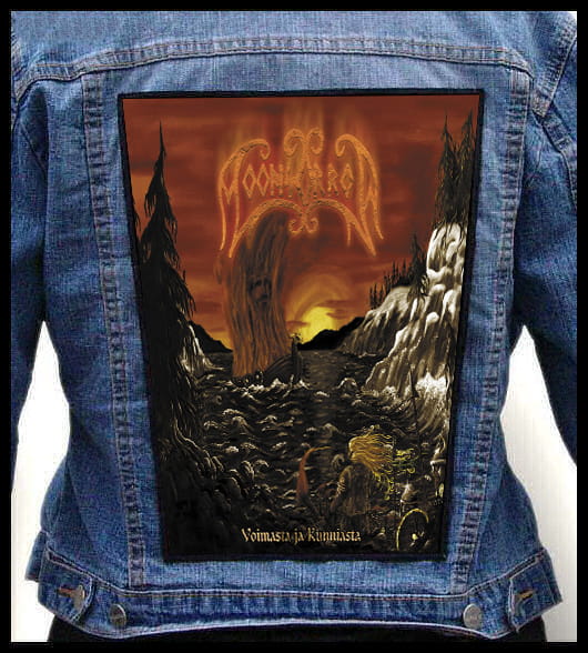 Moonsorrow Voimasta Ja Kunniasta - Photo Quality Printed Back Patch