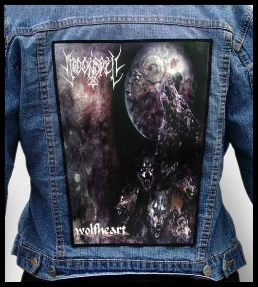 Moonspell Wolfheart #2 - Photo Quality Printed Back Patch