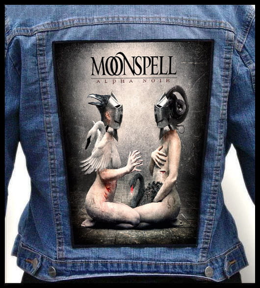 Moonspell Alpha Noir - Photo Quality Printed Back Patch