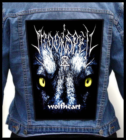Moonspell Wolfheart - Photo Quality Printed Back Patch