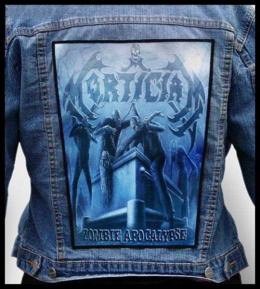 Mortician Zombie Apocalypse - Photo Quality Printed Back Patch