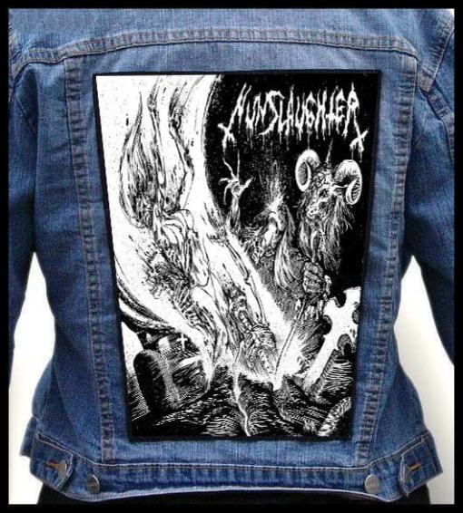 Nunslaughter - Photo Quality Printed Back Patch