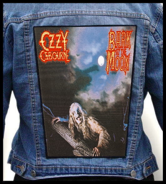 Ozzy Osbourne Bark At The Moon #2 - Photo Quality Printed Back Patch