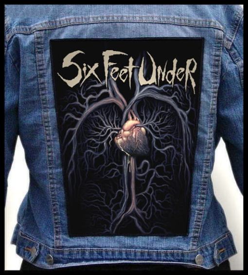 Six Feet Under - Photo Quality Printed Back Patch