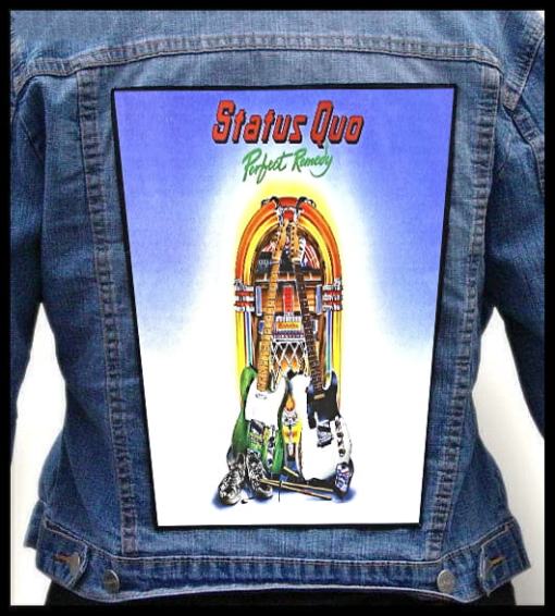 Status Quo Perfect Remedy - Photo Quality Printed Back Patch