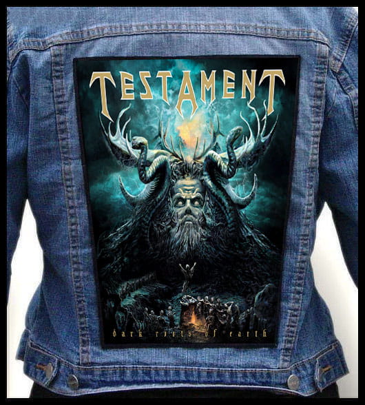 Testament Dark Roots Of Earth - Photo Quality Printed Back Patch