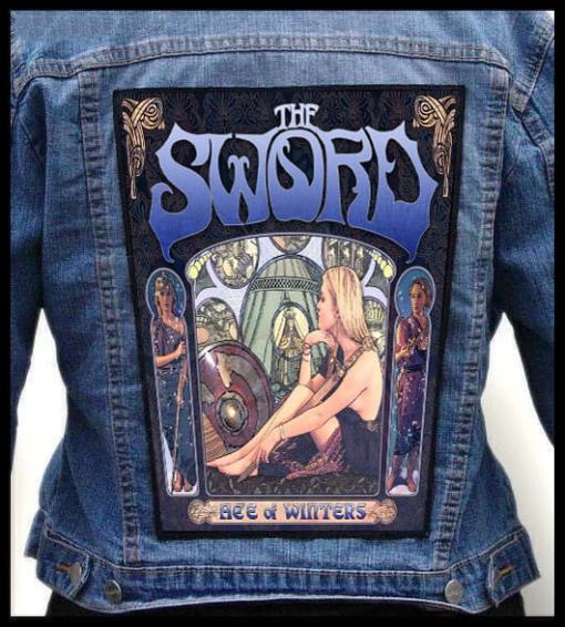 The Sword Age Of Winters - Photo Quality Printed Back Patch