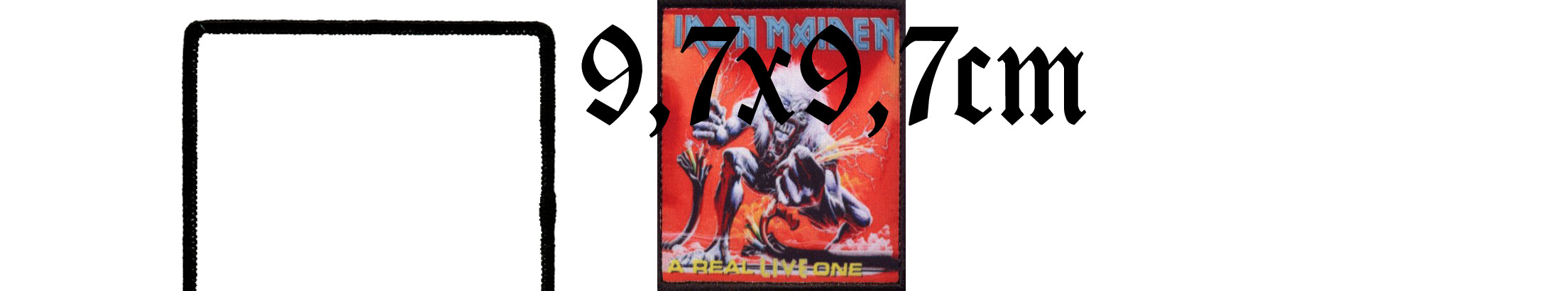 Iron Maiden (Noff33) - Small Printed Patch