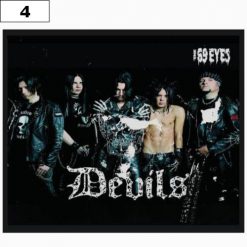 69 Eyes Devils 8699 - Small Printed Patch