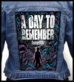 A Day To Remember Homesick - Photo Quality Printed Back Patch